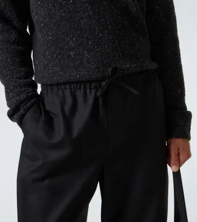 The Row Xon virgin wool wide-leg pants | Thumbnail 3 The Row Xon virgin wool wide-leg pants | Thumbnail 3