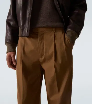 The Row Belamy cotton-blend gabardine straight pants | Thumbnail 4 The Row Belamy cotton-blend gabardine straight pants | Thumbnail 4