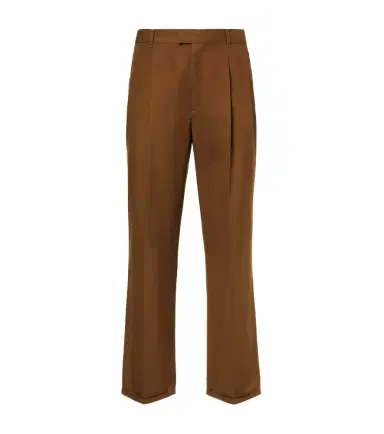 The Row Belamy cotton-blend gabardine straight pants | Thumbnail 1 The Row Belamy cotton-blend gabardine straight pants | Thumbnail 1