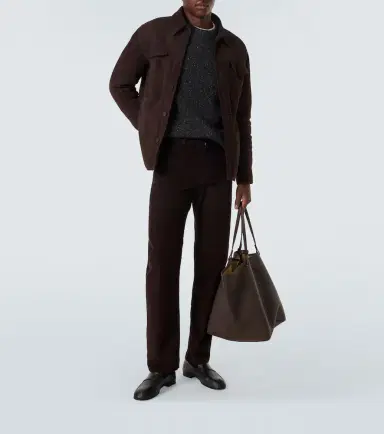 The Row Bento shearling-lined suede jacket | Thumbnail 2 The Row Bento shearling-lined suede jacket | Thumbnail 2