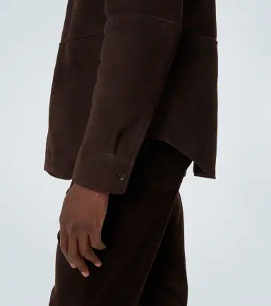 The Row Bento shearling-lined suede jacket | Thumbnail 7 The Row Bento shearling-lined suede jacket | Thumbnail 7
