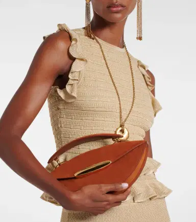 Zimmermann Wavelength suede tote bag | Thumbnail 4 Zimmermann Wavelength suede tote bag | Thumbnail 4