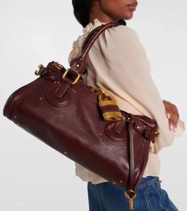 Chloé Chloé Paddington leather shoulder bag | Thumbnail 7 Chloé Chloé Paddington leather shoulder bag | Thumbnail 7