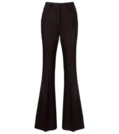 Gabriela Hearst Rhein high-rise wool flared pants | Thumbnail 1 Gabriela Hearst Rhein high-rise wool flared pants | Thumbnail 1
