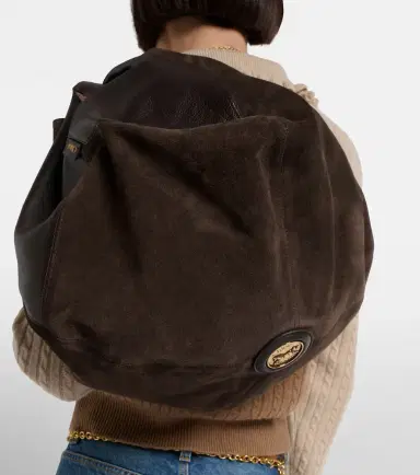 Chloé Chloé Chloé Balloon Medium leather and suede shopper | Thumbnail 8 Chloé Chloé Chloé Balloon Medium leather and suede shopper | Thumbnail 8