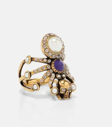 McQueen Spider embellished ring | Thumbnail 4 McQueen Spider embellished ring | Thumbnail 4
