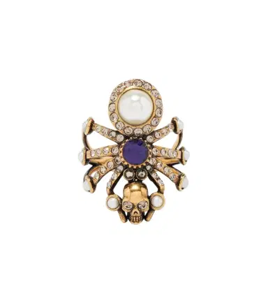 McQueen Spider embellished ring | Thumbnail 1 McQueen Spider embellished ring | Thumbnail 1