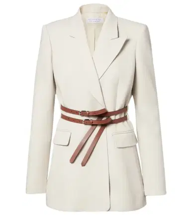 Gabriela Hearst Belted wool blazer | Thumbnail 1 Gabriela Hearst Belted wool blazer | Thumbnail 1