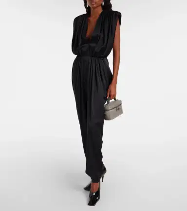 Stella McCartney Draped jumpsuit | Thumbnail 4 Stella McCartney Draped jumpsuit | Thumbnail 4