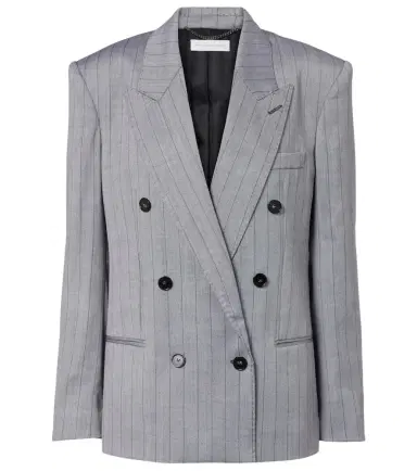 Stella McCartney Double-breasted wool blazer | Thumbnail 1 Stella McCartney Double-breasted wool blazer | Thumbnail 1