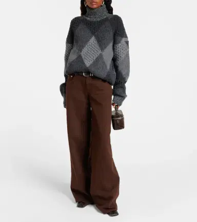 Stella McCartney Low-rise wide-leg jeans | Thumbnail 4 Stella McCartney Low-rise wide-leg jeans | Thumbnail 4