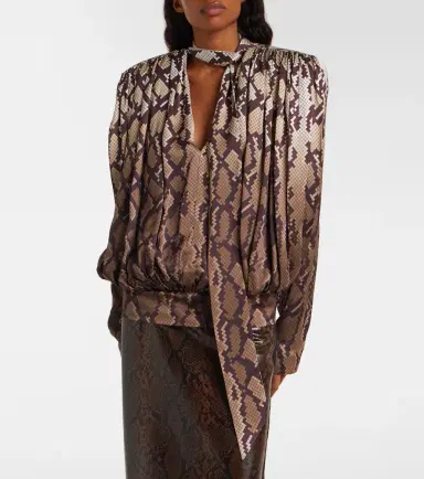 Stella McCartney Snake-effect top | Thumbnail 3 Stella McCartney Snake-effect top | Thumbnail 3