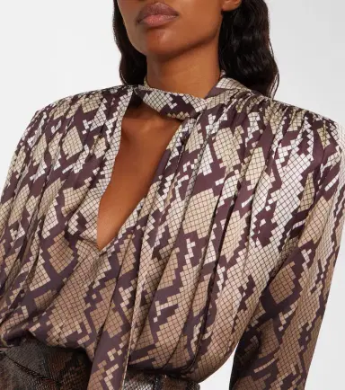 Stella McCartney Snake-effect top | Thumbnail 6 Stella McCartney Snake-effect top | Thumbnail 6