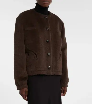 Blaze Milano Blazé Milano Gliss chevron alpaca and wool jacket | Thumbnail 2 Blaze Milano Blazé Milano Gliss chevron alpaca and wool jacket | Thumbnail 2