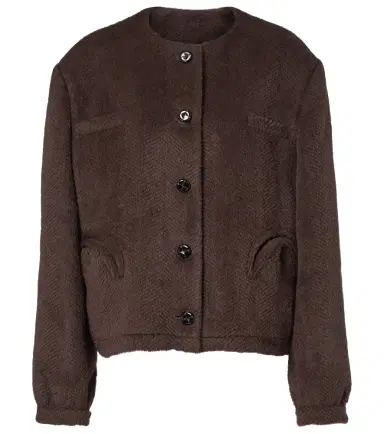 Blaze Milano Blazé Milano Gliss chevron alpaca and wool jacket | Thumbnail 1 Blaze Milano Blazé Milano Gliss chevron alpaca and wool jacket | Thumbnail 1