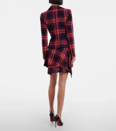 Vivienne Westwood Plaid asymmetric miniskirt | Thumbnail 3 Vivienne Westwood Plaid asymmetric miniskirt | Thumbnail 3