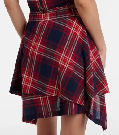 Vivienne Westwood Plaid asymmetric miniskirt | Thumbnail 5 Vivienne Westwood Plaid asymmetric miniskirt | Thumbnail 5