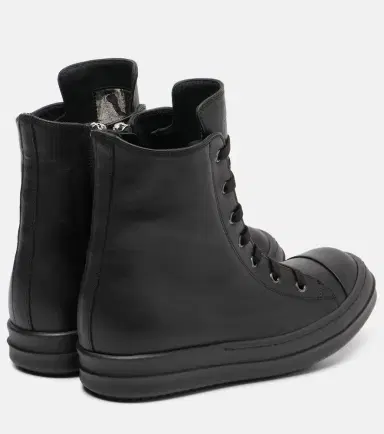 Rick Owens High Top Sneaks leather sneakers | Thumbnail 2 Rick Owens High Top Sneaks leather sneakers | Thumbnail 2