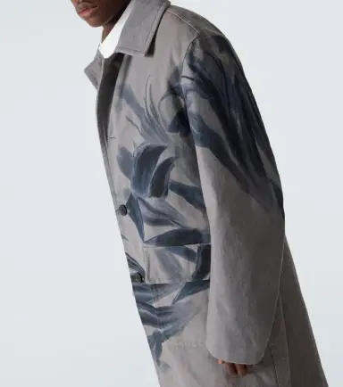 Dries Van Noten Randale floral cotton trench coat | Thumbnail 4 Dries Van Noten Randale floral cotton trench coat | Thumbnail 4