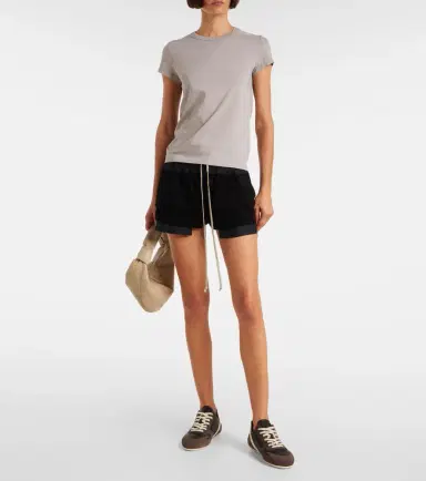 Rick Owens Minimal leather and suede sneakers | Thumbnail 5 Rick Owens Minimal leather and suede sneakers | Thumbnail 5