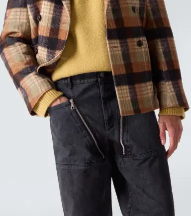 Dries Van Noten Zip-detail wide-leg jeans | Thumbnail 2 Dries Van Noten Zip-detail wide-leg jeans | Thumbnail 2