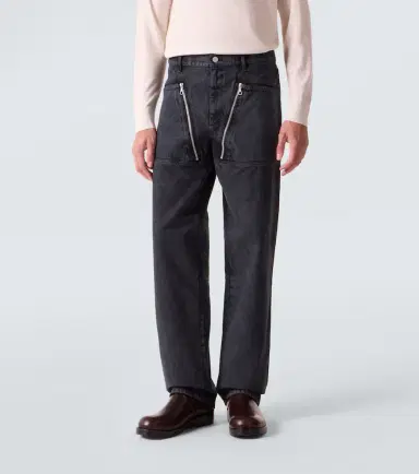Dries Van Noten Zip-detail wide-leg jeans | Thumbnail 3 Dries Van Noten Zip-detail wide-leg jeans | Thumbnail 3
