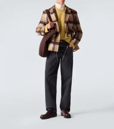 Dries Van Noten Zip-detail wide-leg jeans | Thumbnail 4 Dries Van Noten Zip-detail wide-leg jeans | Thumbnail 4