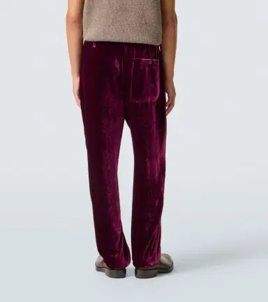 Dries Van Noten Velvet sweatpants | Thumbnail 4 Dries Van Noten Velvet sweatpants | Thumbnail 4