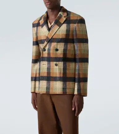 Dries Van Noten Checked wool blazer | Thumbnail 7 Dries Van Noten Checked wool blazer | Thumbnail 7