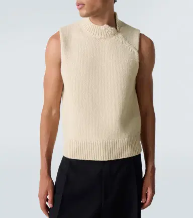 Dries Van Noten Wool and cashmere sweater vest | Thumbnail 6 Dries Van Noten Wool and cashmere sweater vest | Thumbnail 6