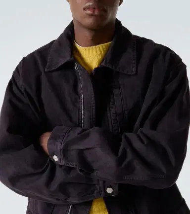 Dries Van Noten Denim bomber jacket | Thumbnail 6 Dries Van Noten Denim bomber jacket | Thumbnail 6