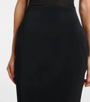 Saint Laurent High-rise pencil skirt | Thumbnail 3 Saint Laurent High-rise pencil skirt | Thumbnail 3