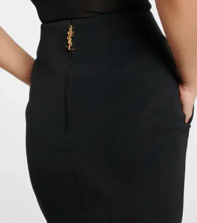 Saint Laurent High-rise pencil skirt | Thumbnail 4 Saint Laurent High-rise pencil skirt | Thumbnail 4