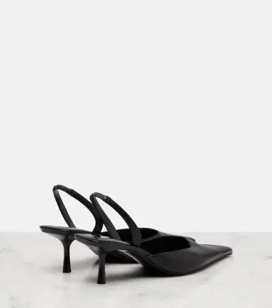 Saint Laurent Misty 55 leather slingback pumps | Thumbnail 3 Saint Laurent Misty 55 leather slingback pumps | Thumbnail 3