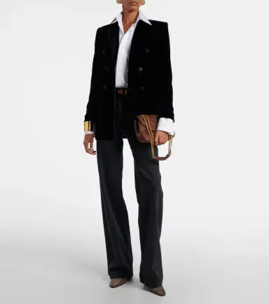 Saint Laurent Jill 95 suede ankle boots | Thumbnail 5 Saint Laurent Jill 95 suede ankle boots | Thumbnail 5