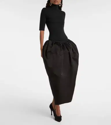 Magda Butrym Turtleneck midi dress | Thumbnail 4 Magda Butrym Turtleneck midi dress | Thumbnail 4