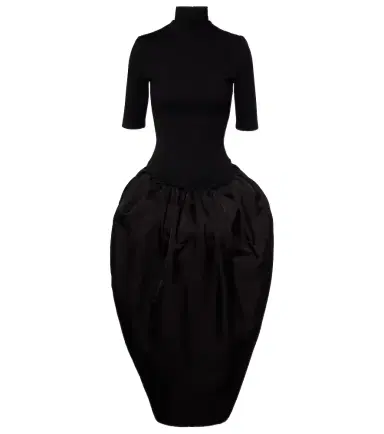 Magda Butrym Turtleneck midi dress | Thumbnail 1 Magda Butrym Turtleneck midi dress | Thumbnail 1