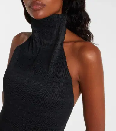 Magda Butrym Shirred turtleneck top | Thumbnail 3 Magda Butrym Shirred turtleneck top | Thumbnail 3