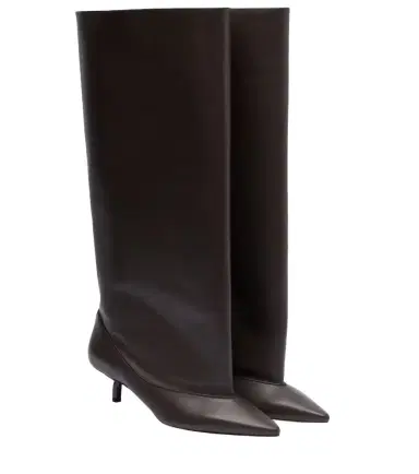 Jacquemus Tourni leather knee-high boots | Thumbnail 1 Jacquemus Tourni leather knee-high boots | Thumbnail 1