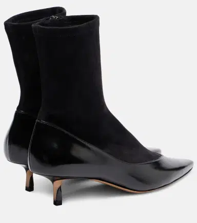 Jacquemus Tourni leather and suede ankle boots | Thumbnail 4 Jacquemus Tourni leather and suede ankle boots | Thumbnail 4