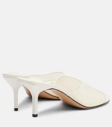 Jacquemus Leather-trimmed canvas sandals | Thumbnail 2 Jacquemus Leather-trimmed canvas sandals | Thumbnail 2