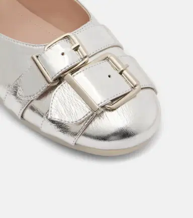 Simone Rocha Buckle Ballerina Grip leather ballet flats | Thumbnail 4 Simone Rocha Buckle Ballerina Grip leather ballet flats | Thumbnail 4