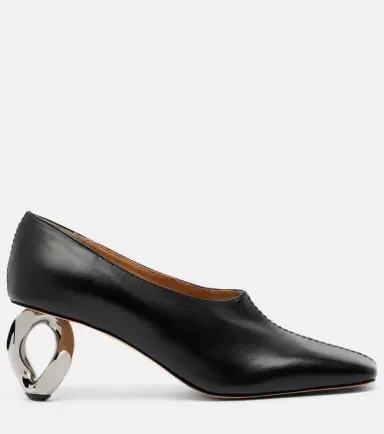 JW Anderson Chain 95 leather pumps | Thumbnail 3 JW Anderson Chain 95 leather pumps | Thumbnail 3