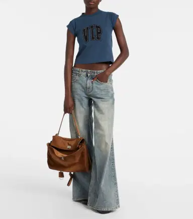 Balenciaga Rodeo Medium suede shoulder bag | Thumbnail 4 Balenciaga Rodeo Medium suede shoulder bag | Thumbnail 4