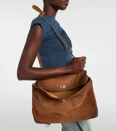 Balenciaga Rodeo Medium suede shoulder bag | Thumbnail 5 Balenciaga Rodeo Medium suede shoulder bag | Thumbnail 5