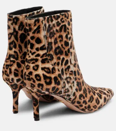 Veronica Beard Lisa 70 leopard-print calf hair ankle boots | Thumbnail 3 Veronica Beard Lisa 70 leopard-print calf hair ankle boots | Thumbnail 3