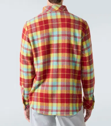 God's True Cashmere Plaid cashmere shirt with labradorite | Thumbnail 5 God's True Cashmere Plaid cashmere shirt with labradorite | Thumbnail 5