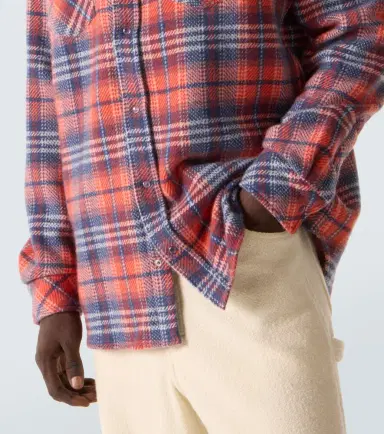 God’s True Cashmere Americana cashmere shirt with amethyst | Thumbnail 4 God’s True Cashmere Americana cashmere shirt with amethyst | Thumbnail 4