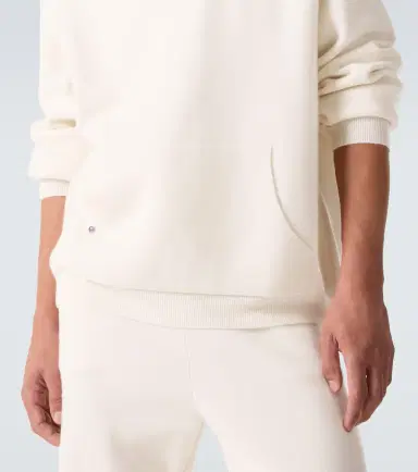 God's True Cashmere Cashmere hoodie with amethyst | Thumbnail 3 God's True Cashmere Cashmere hoodie with amethyst | Thumbnail 3