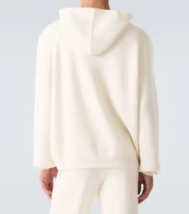 God's True Cashmere Cashmere hoodie with amethyst | Thumbnail 4 God's True Cashmere Cashmere hoodie with amethyst | Thumbnail 4